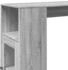 vidaXL Bartisch mit Regal Grau Sonoma 101x40x103,5 cm (854369)