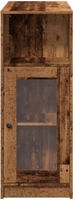 vidaXL Bartisch mit Regal Altholz-Optik 101x40x103,5 cm Holzwerkstoff