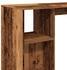 vidaXL Bartisch mit Regal Altholz-Optik 124x46x103,5 cm (854398)