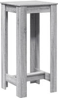 vidaXL Bartisch Grau Sonoma 51x50x103,5 cm Holzwerkstoff