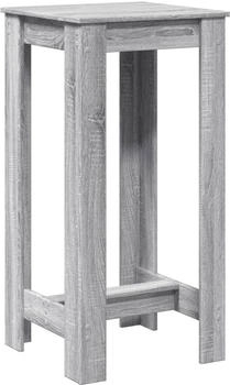 vidaXL Bartisch Grau Sonoma 51x50x103,5 cm (854405)