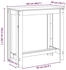 vidaXL Bartisch Räuchereiche 102x50x103,5 cm (854413)