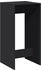 vidaXL Bartisch Schwarz 51x50x103,5 cm (854419)