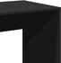 vidaXL Bartisch Schwarz 51x50x103,5 cm (854419)