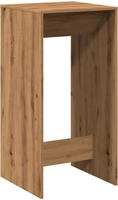 vidaXL Bartisch Artisan-Eiche 51x50x103,5 cm Holzwerkstoff