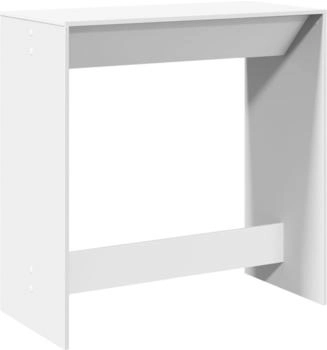 vidaXL Bartisch Wei&szlig; 102x50x103,5 cm (854427)