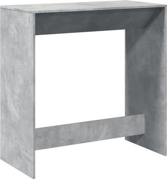 vidaXL Bartisch Betongrau 102x50x103,5 cm (854430)