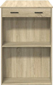 vidaXL Bartisch Sonoma-Eiche 102x70x103,5 cm (3309323)