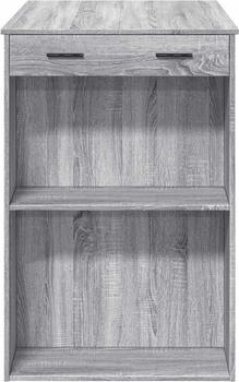 vidaXL Bartisch Grau Sonoma 102x70x103,5 cm (3309326)
