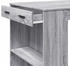 vidaXL Bartisch Grau Sonoma 102x70x103,5 cm (3309326)