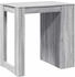 vidaXL Bartisch Grau Sonoma 102x70x103,5 cm (3309326)