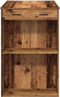 vidaXL Bartisch Altholz-Optik 102x70x103,5 cm Holzwerkstoff