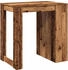 vidaXL Bartisch Altholz-Optik 102x70x103,5 cm (3309328)