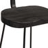 vidaXL Barhocker 2 Stk. Schwarz 49x43x88 cm Mango (4013516)