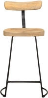 vidaXL Barhocker 2 Stk. 49x43x88 cm Mango Massivholz