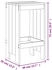 vidaXL Barhocker 2 Stk. 40x36x75 cm Douglasie (825350)
