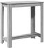 vidaXL Bartisch Grau Sonoma 102x50x103,5 cm (854414)