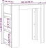 vidaXL Bartisch mit Regal Altholz-Optik 102x50x103,5 cm (856762)