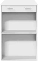 vidaXL Bartisch Wei&szlig; 102x70x103,5 cm Holzwerkstoff