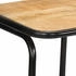vidaXL Barhocker 4 Stk. 46x35,5x80 cm Raues Mango (4013531)