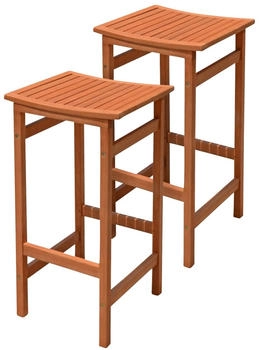 Garden Pleasure Palmdale Barhocker 2er Set