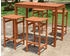 Garden Pleasure Palmdale Barhocker 2er Set