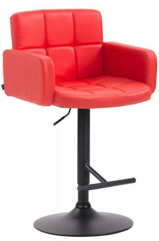 CLP Barhocker Los Angeles schwarz rot (318171)