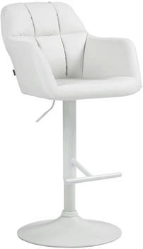 CLP Barhocker Natoma wei&szlig; wei&szlig; (322980)