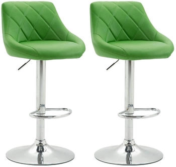 CLP 2er Set Barhocker Lazio gr&uuml;n (307025)
