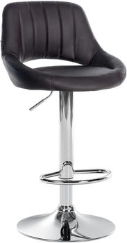 CLP Barhocker Milet chrom braun (322414)