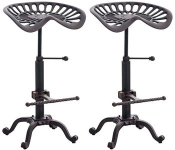CLP 2er Set Barhocker Butch bronze (314335)
