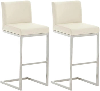 CLP 2er Set Barhocker Paros creme (317282)