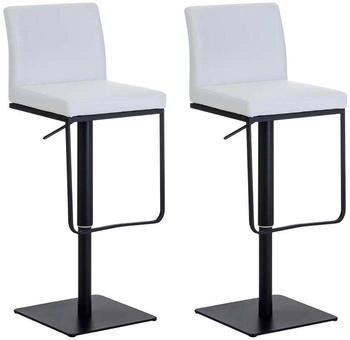 CLP 2er Set Barhocker Panama B wei&szlig; (307848)