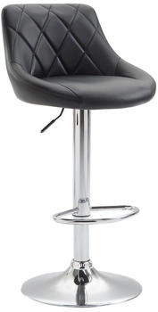 CLP Barhocker Lazio chrom schwarz (102287601)