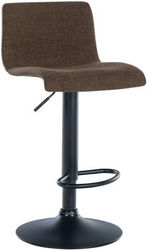CLP Barhocker Branford Stoff braun (322227)