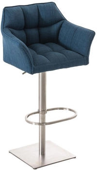 CLP Barhocker Damaso E Stoff blau (101673910)