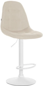 CLP Barhocker Elmore Stoff W creme (324782)