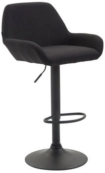 CLP Barhocker Braga Stoff schwarz (102017701)