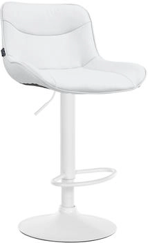 CLP Barhocker Vonore wei&szlig; wei&szlig; (323579)