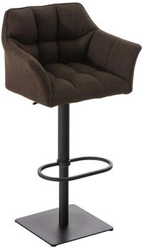CLP Barhocker Damaso B Stoff braun (101675703)