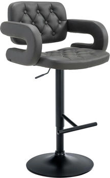 CLP Barhocker Dublin schwarz grau (318210)