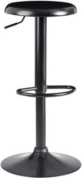 Finebuy Barhocker Schwarz Hocker Bistrohocker Rund Tresenhocker - schwarz (FB58288)