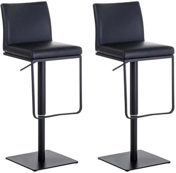 CLP 2er Set Barhocker Panama B schwarz (307850)