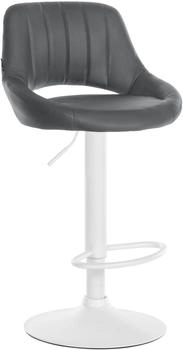 CLP Barhocker Milet wei&szlig; grau (322426)