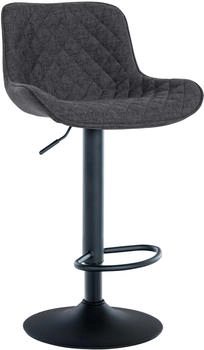 CLP Barhocker Minosa Stoff schwarz (321064)