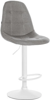CLP Barhocker Elmore Stoff W grau (324784)