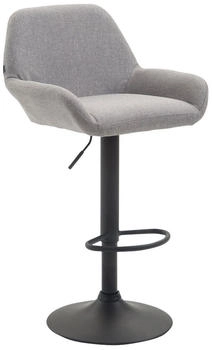 CLP Barhocker Braga Stoff grau (102017608)