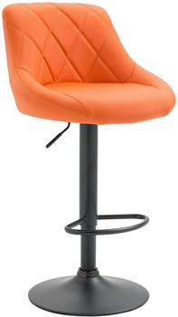 CLP Barhocker Lazio schwarz orange (321758)