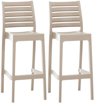 CLP 2er Set Barhocker Ares schlamm (319571)