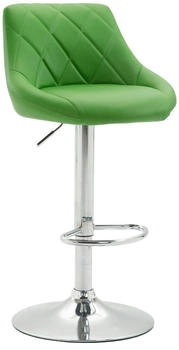CLP Barhocker Lazio chrom gr&uuml;n (102287234)